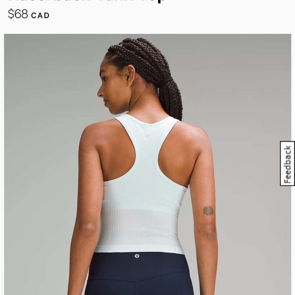 Ebb to Street Cropped Racer Back